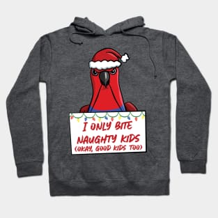 Only Bite Naughty Kids Female Eclectus Hoodie